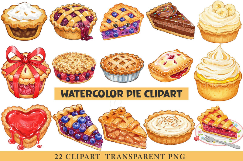 Pie Clipart - CraftNest - Digital Crafting and Art