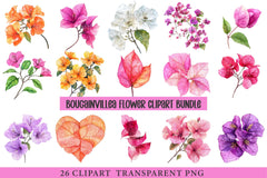 Bougainvillea Flower Clipart - CraftNest - Digital Crafting and Art