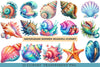 Summer Seashell Clipart