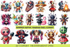 Summer Gothic Voodoo Doll Clipart