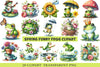 Spring Funny Frog Clipart