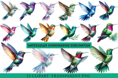 Hummingbird Clipart - CraftNest - Digital Crafting and Art