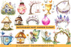 Fairy Garden Clipart Bundle