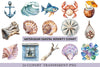 Coastal Serenity Clipart