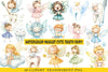 Mascot Cute Tooth Fairy Clipart Bundle