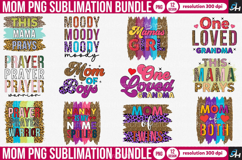 Mom Clipart Bundle - CraftNest - Digital Crafting and Art