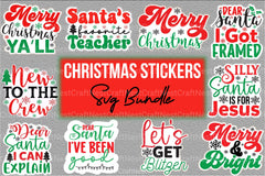 Christmas Stickers Bundle - CraftNest - Digital Crafting and Art