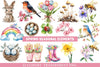 Spring Seasonal Elements Clipart