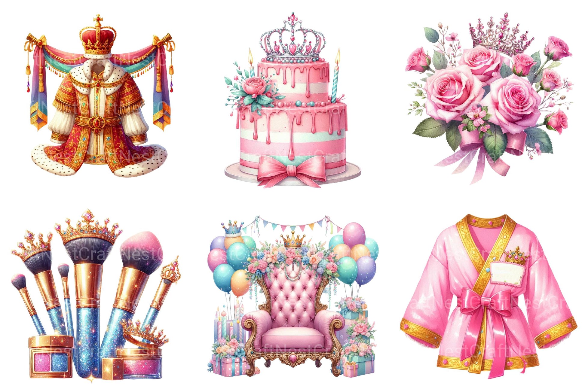 Birthday Queen Clipart - CraftNest - Digital Crafting and Art