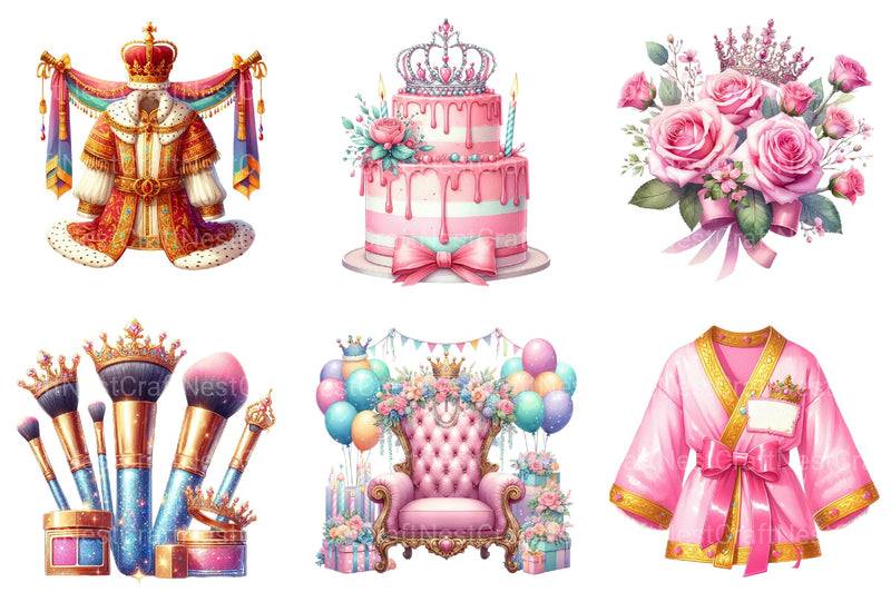 Birthday Queen Clipart - CraftNest - Digital Crafting and Art