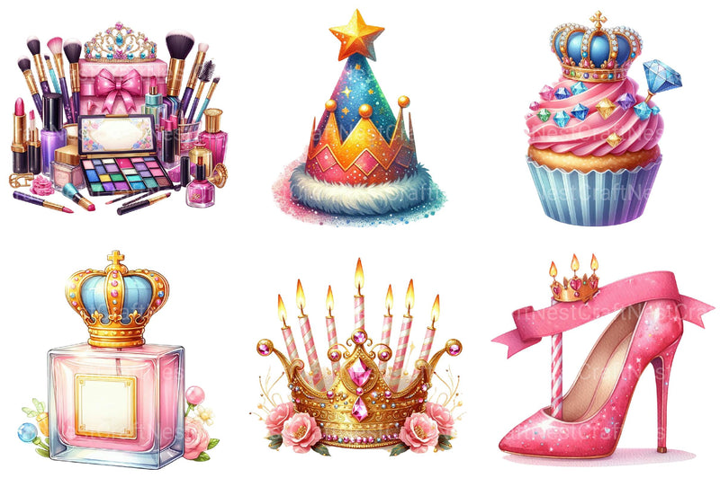 Birthday Queen Clipart - CraftNest - Digital Crafting and Art