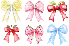 Summer Bow Clipart - CraftNest - Digital Crafting and Art
