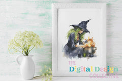 Enchanting Witches Clipart Bundle - CraftNest - Digital Crafting and Art