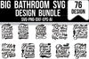 Big Bathroom SVG Bundle