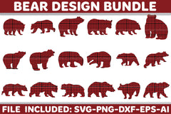 Bear SVG Bundle 2 - CraftNest - Digital Crafting and Art