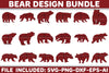 Bear SVG Bundle 2