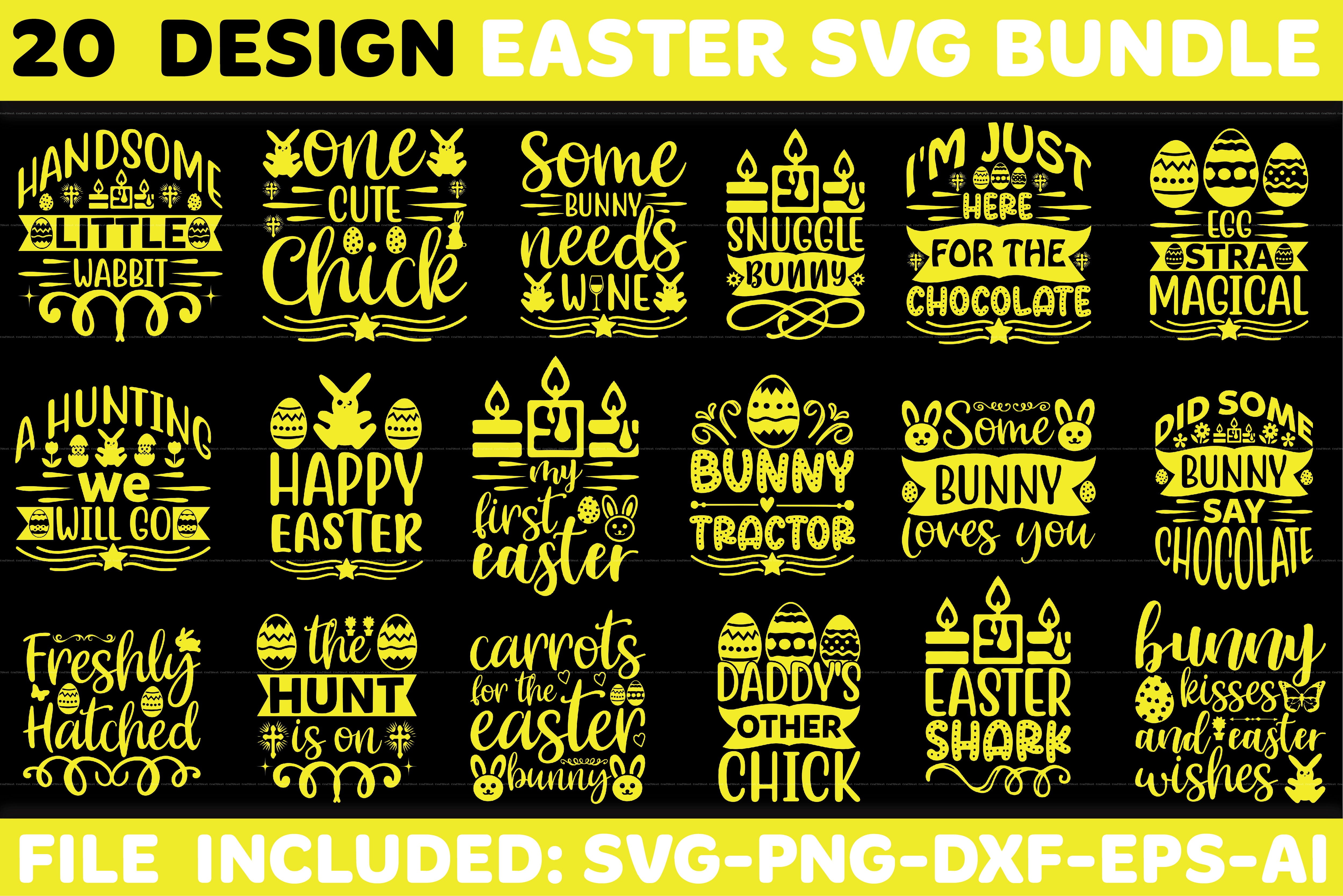 Easter Design SVG Bundle