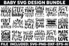 Baby SVG Bundle for Crafting