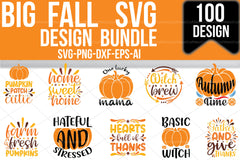 Big Fall SVG Bundle - CraftNest - Digital Crafting and Art