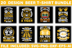 Beer T-Shirt Bundle 11 - CraftNest - Digital Crafting and Art