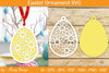 Bunny Easter Layered Ornaments SVG Bundle