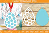 Bunny Easter Layered Ornaments SVG Bundle