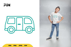 Bus Doodle Clipart Bundle - CraftNest - Digital Crafting and Art