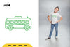 Bus Doodle Clipart Bundle