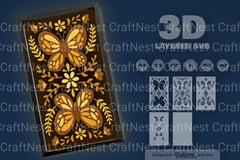 Butterflies Folk Art Papercut SVG Bundle - CraftNest - Digital Crafting and Art