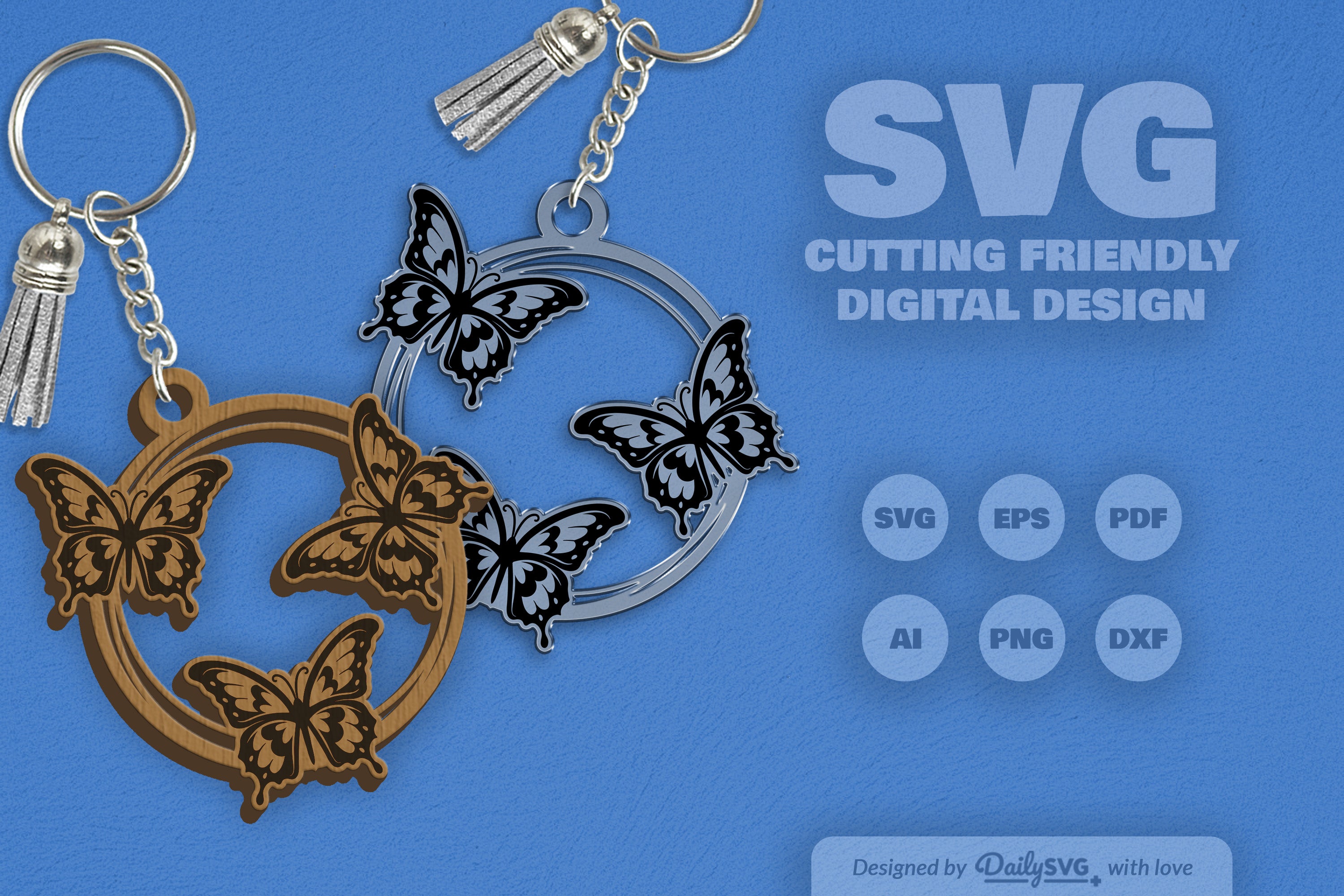 Daily Butterfly Clipart SVG Bundle
