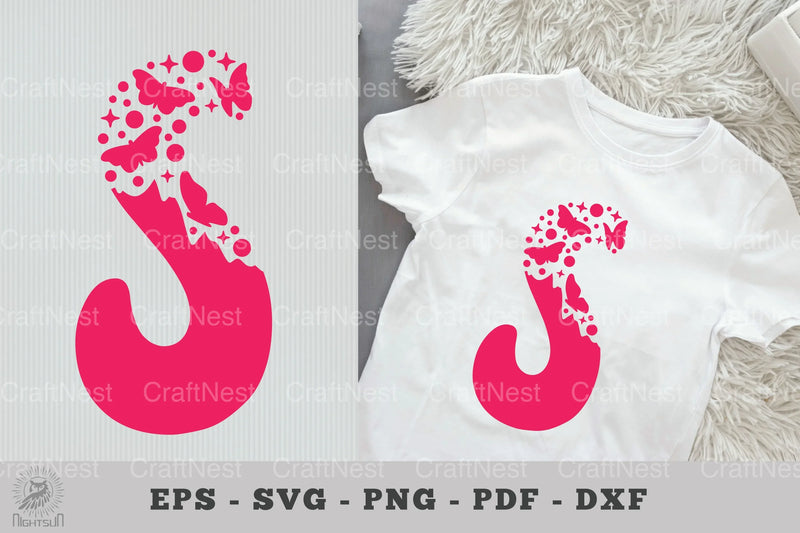 Butterfly Alphabet Letter S Clipart Bundle - CraftNest - Digital Crafting and Art