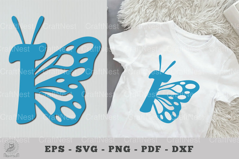 Butterfly Alphabet Letter T Clipart Bundle - CraftNest - Digital Crafting and Art