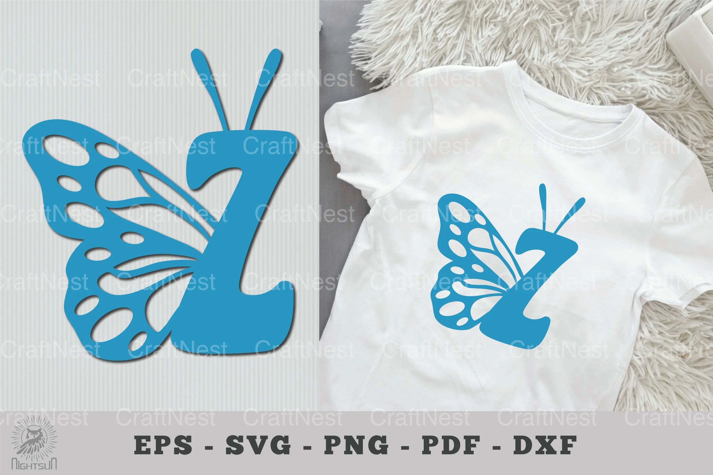 Butterfly Alphabet Letter Z Clipart Bundle - CraftNest - Digital Crafting and Art