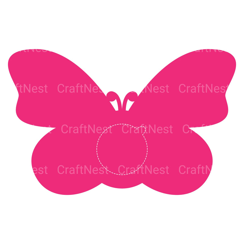 Butterfly Candy Holder SVG Bundle Clipart - CraftNest - Digital Crafting and Art