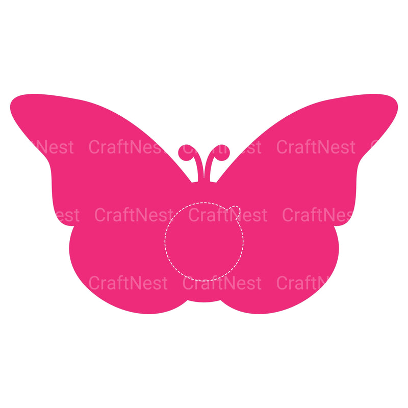 Butterfly Candy Holder SVG Bundle Clipart - CraftNest - Digital Crafting and Art
