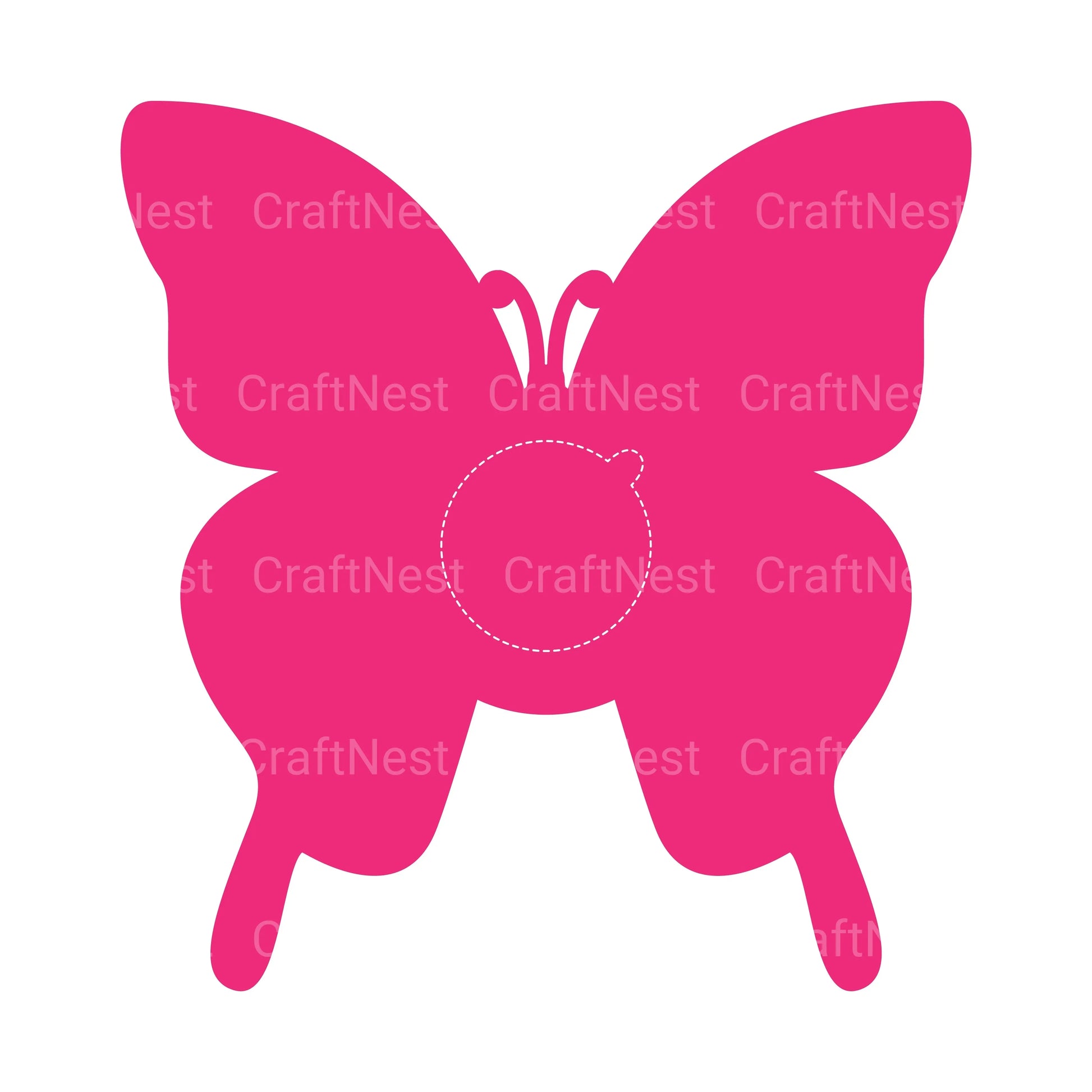 Butterfly Candy Holder SVG Bundle Clipart - CraftNest - Digital Crafting and Art
