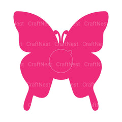 Butterfly Candy Holder SVG Bundle Clipart - CraftNest - Digital Crafting and Art