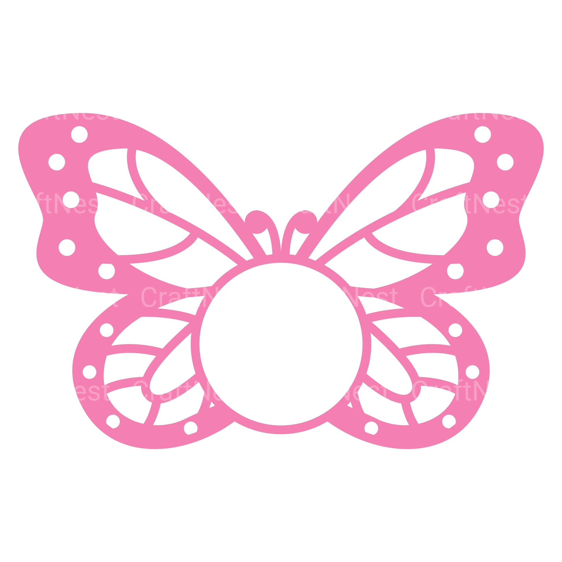 Butterfly Candy Holder SVG Bundle Clipart - CraftNest - Digital Crafting and Art