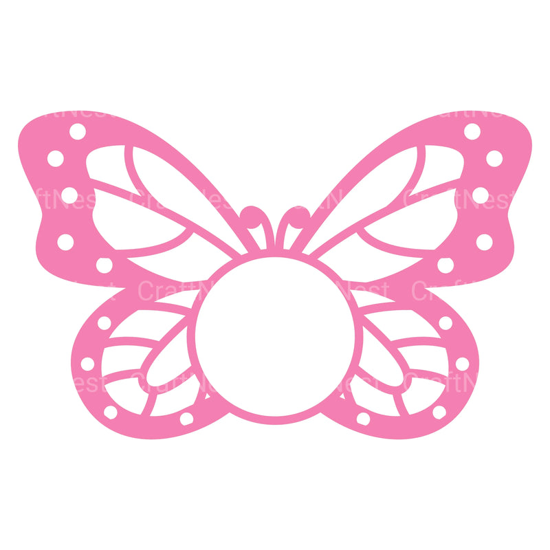 Butterfly Candy Holder SVG Bundle Clipart - CraftNest - Digital Crafting and Art