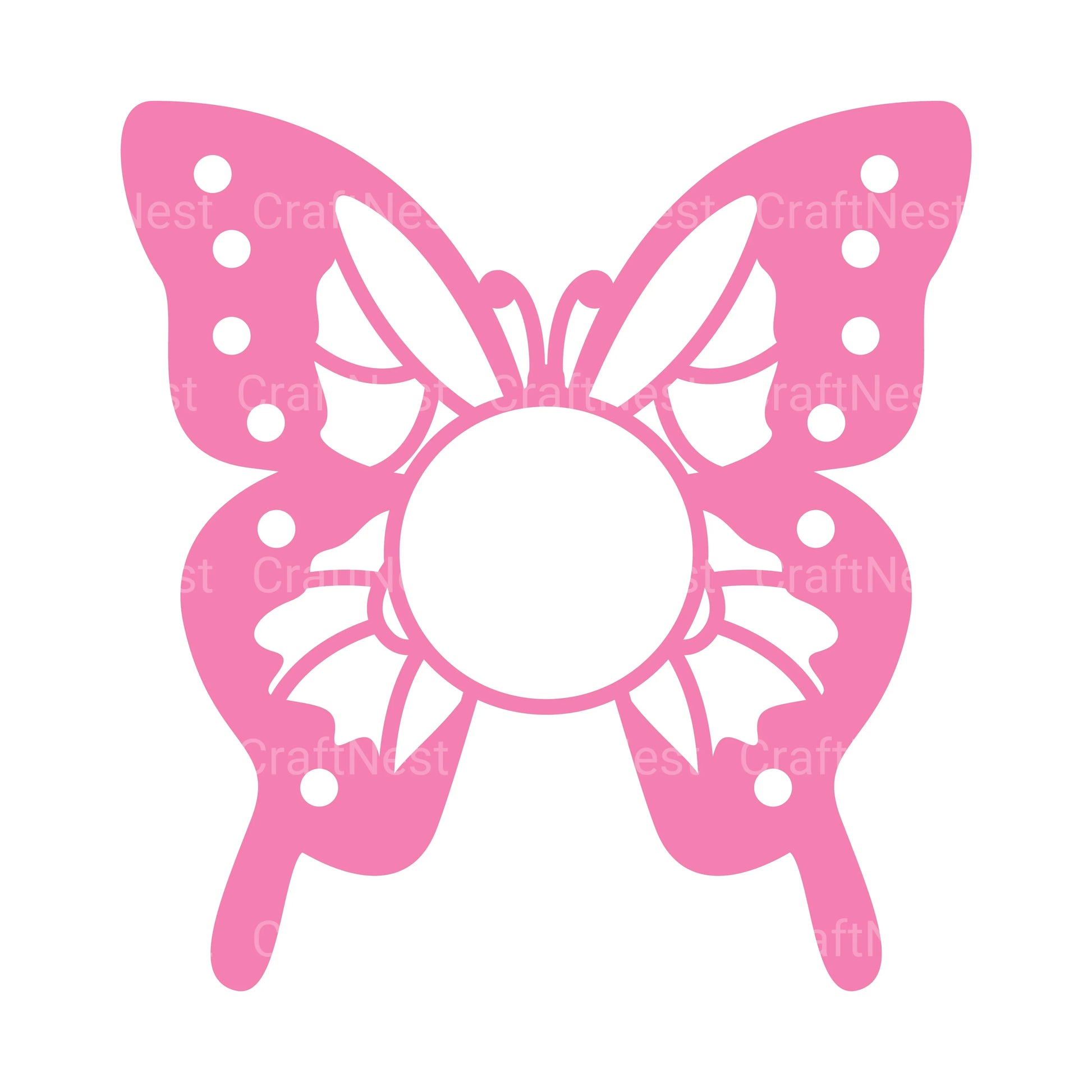 Butterfly Candy Holder SVG Bundle Clipart - CraftNest - Digital Crafting and Art