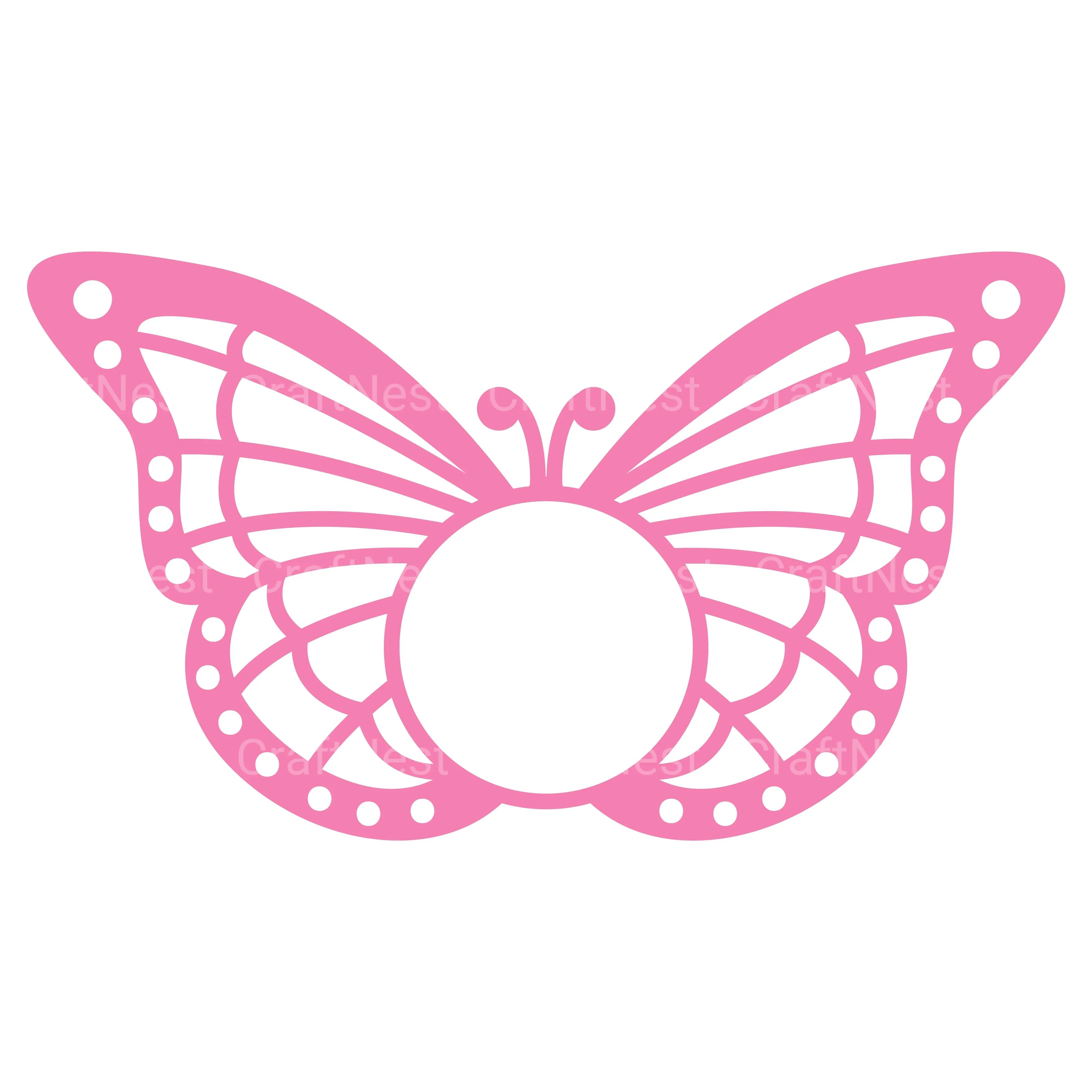 Butterfly Candy Holder SVG Bundle Clipart - CraftNest - Digital Crafting and Art