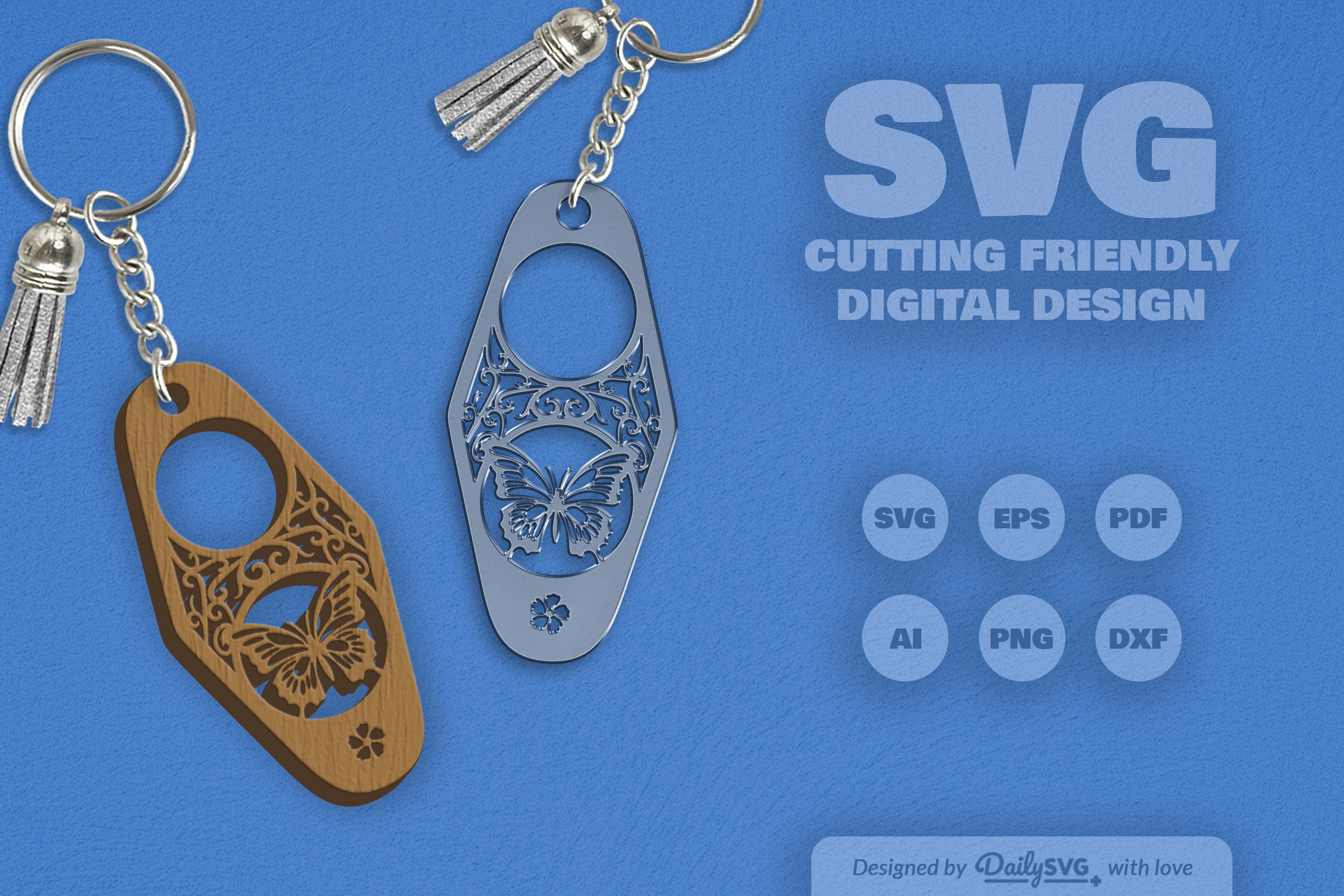 Butterfly Decorative Motel Clipart - Daily SVG Bundles