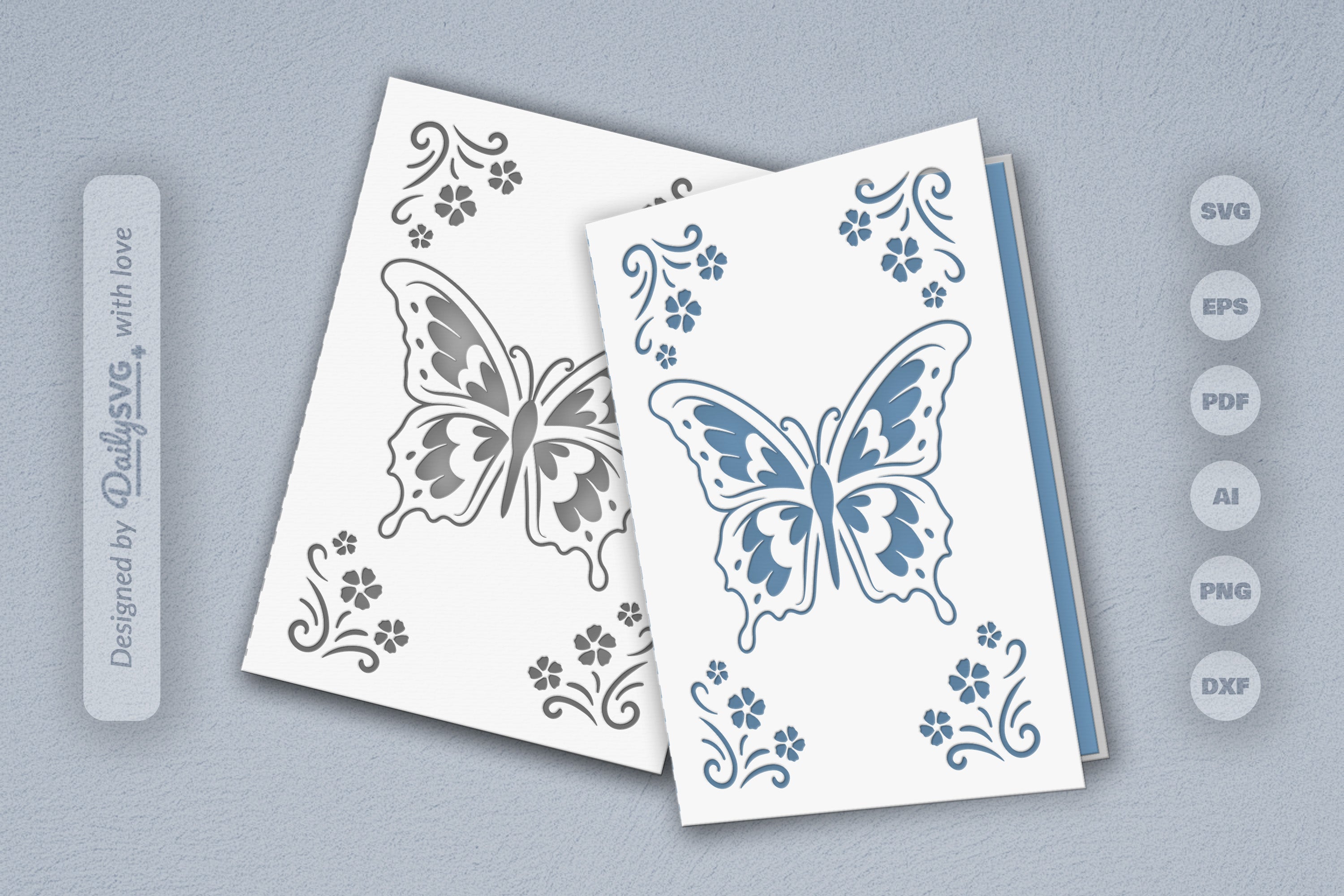 Butterfly Floral SVG Bundle 5