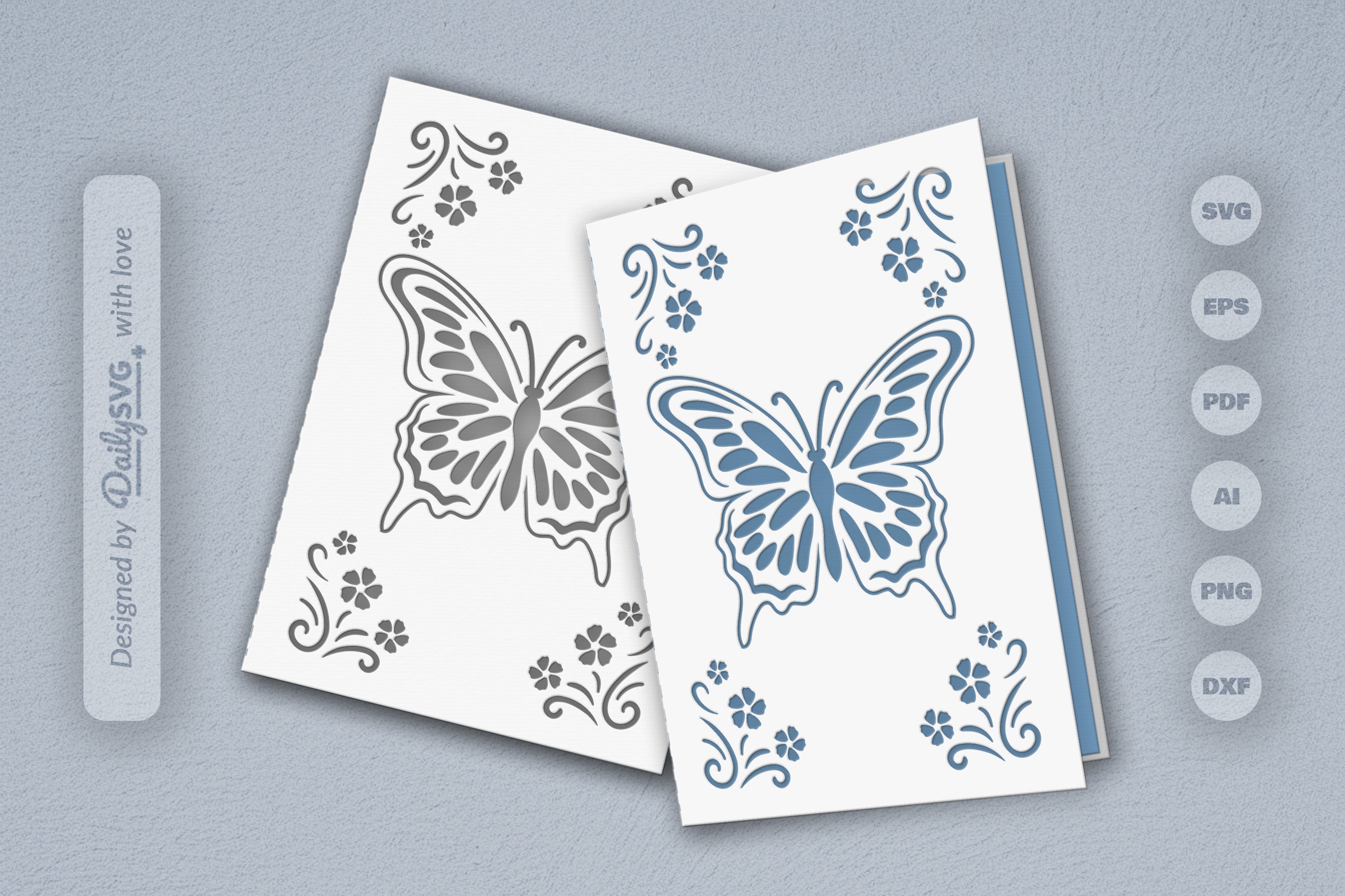 Butterfly Floral SVG Bundle Collection 2