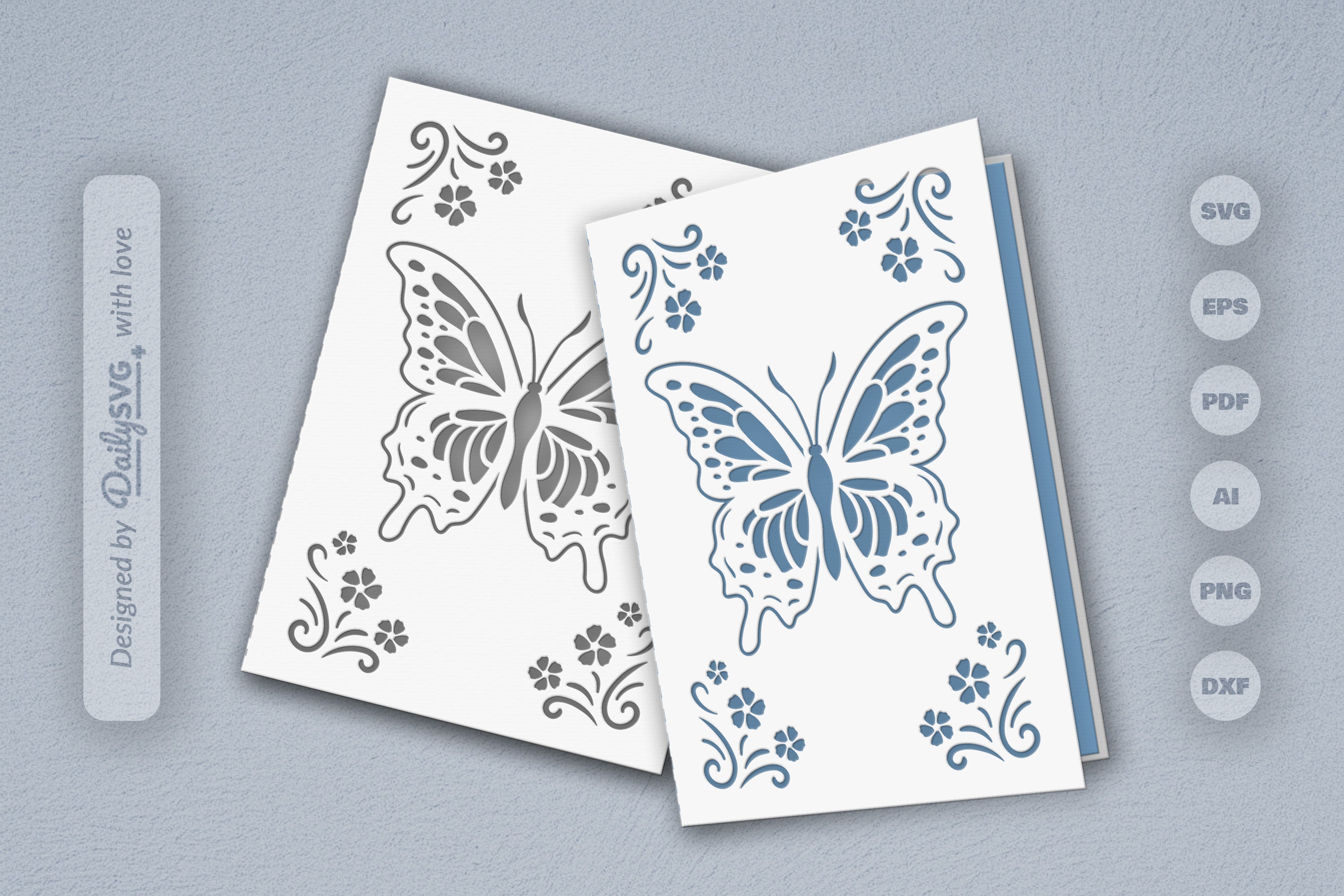 Butterfly Floral SVG Bundle 6