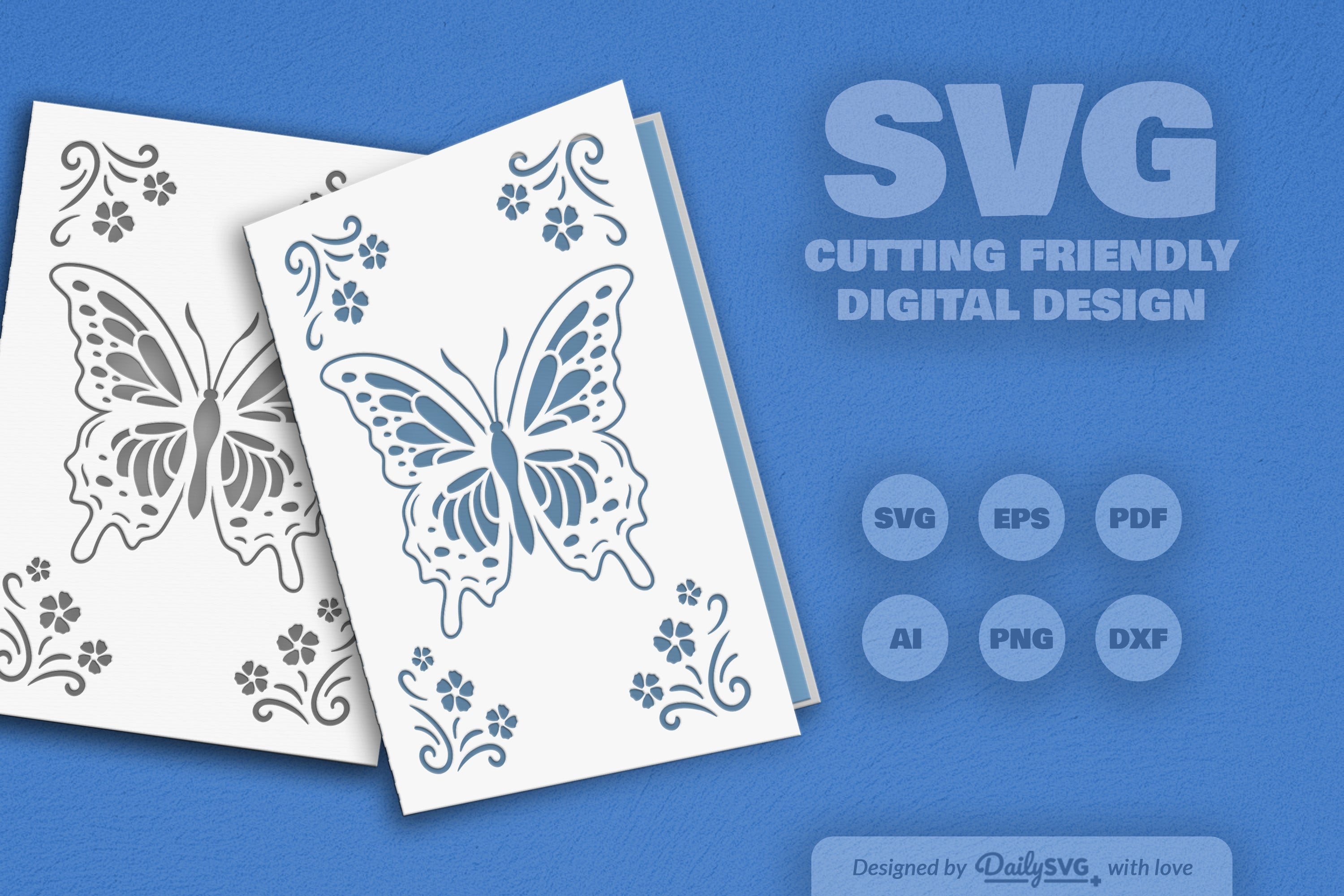 Butterfly Floral SVG Bundle 6