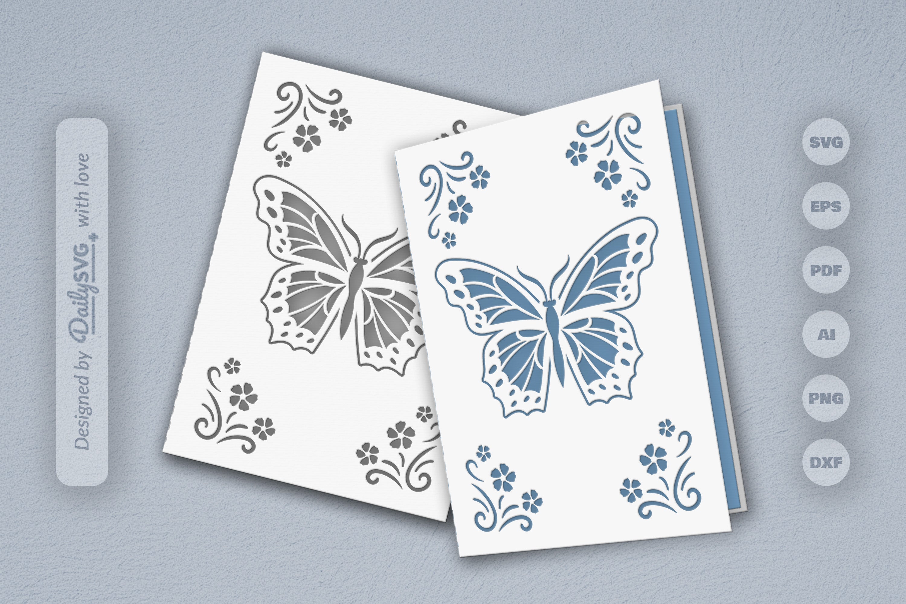 Butterfly Floral SVG Bundle 2