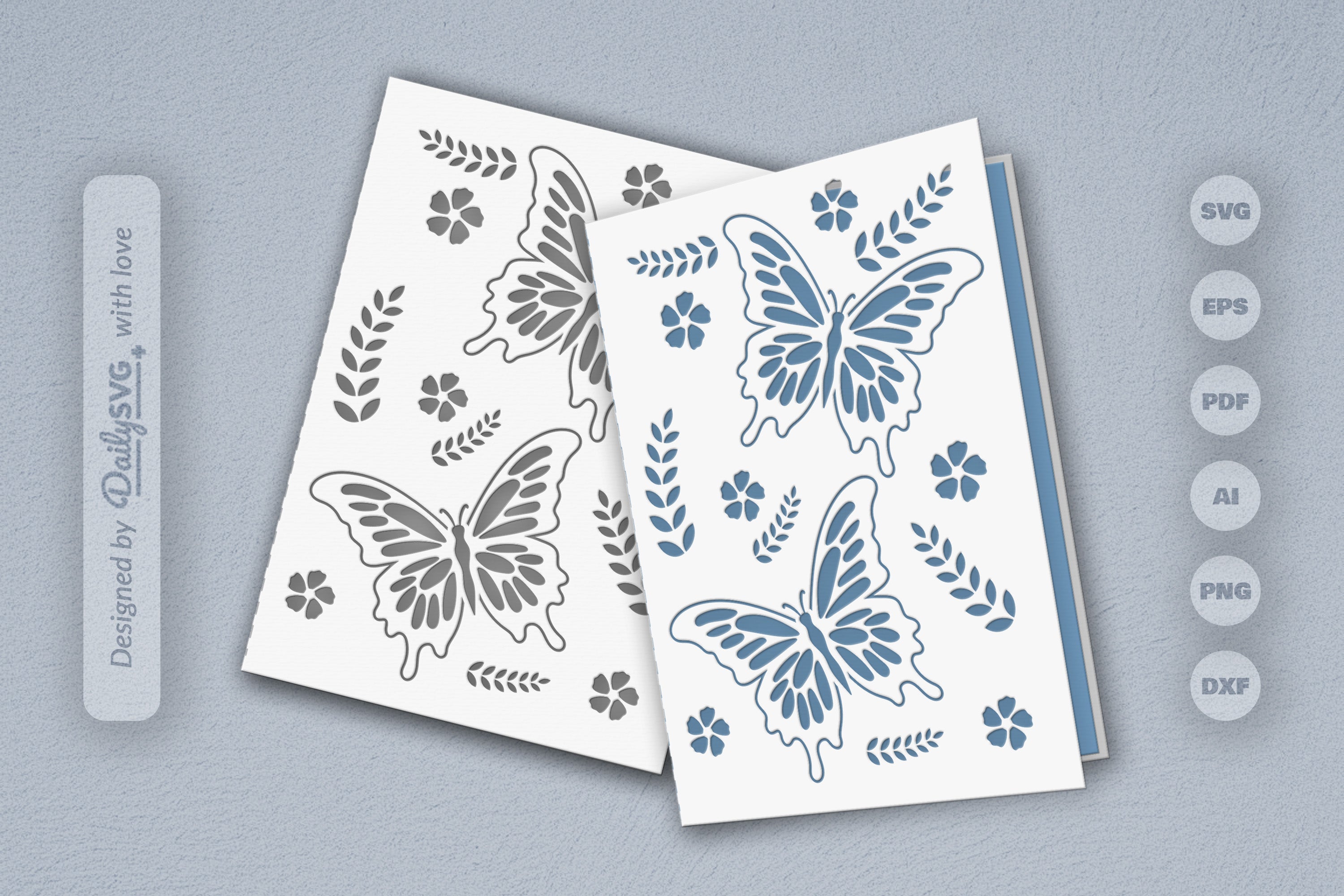 Butterfly Folk Art SVG Bundle 6