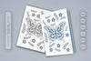 Butterfly Folk Art SVG Bundle  11