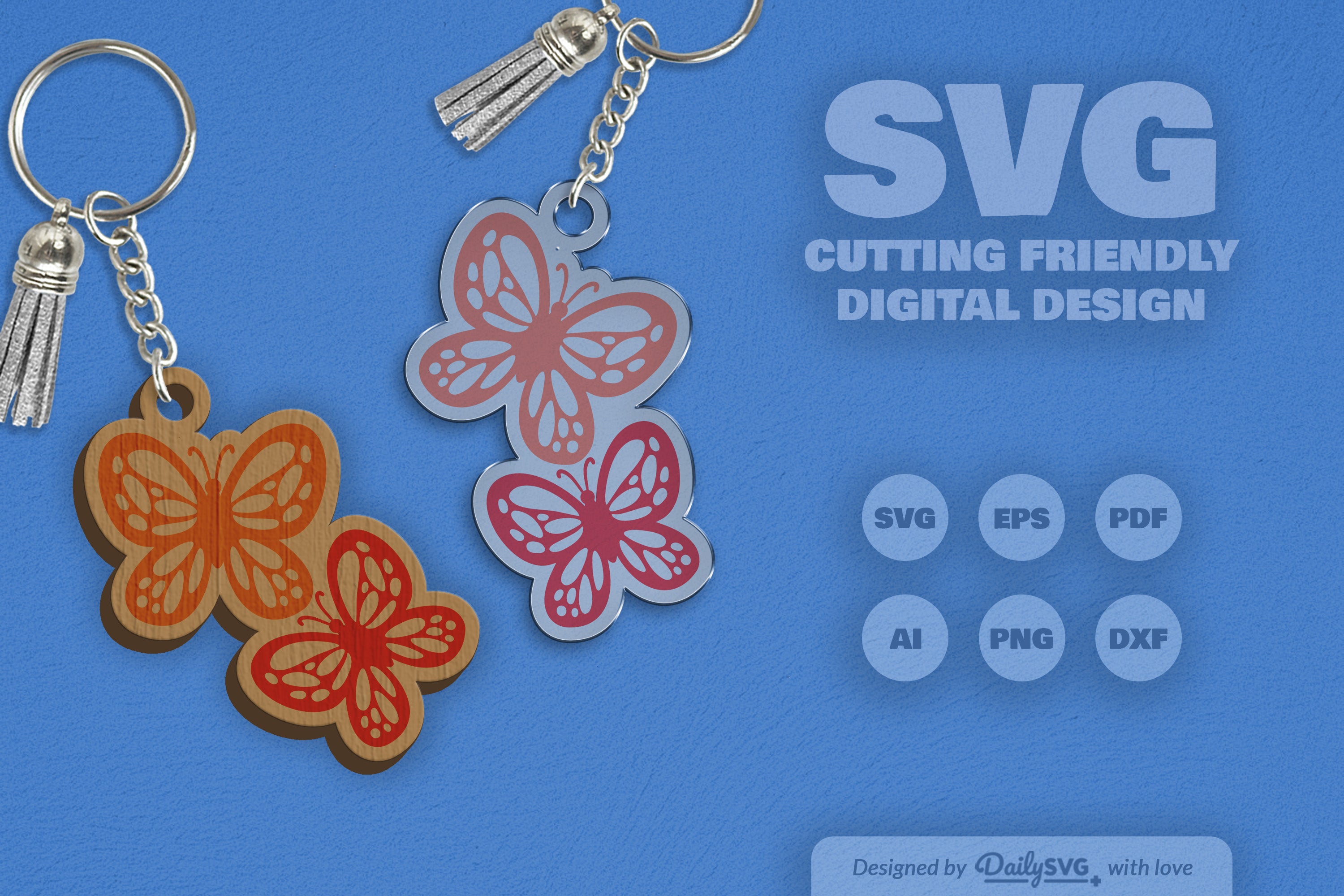 Butterfly SVG Bundle for Crafting